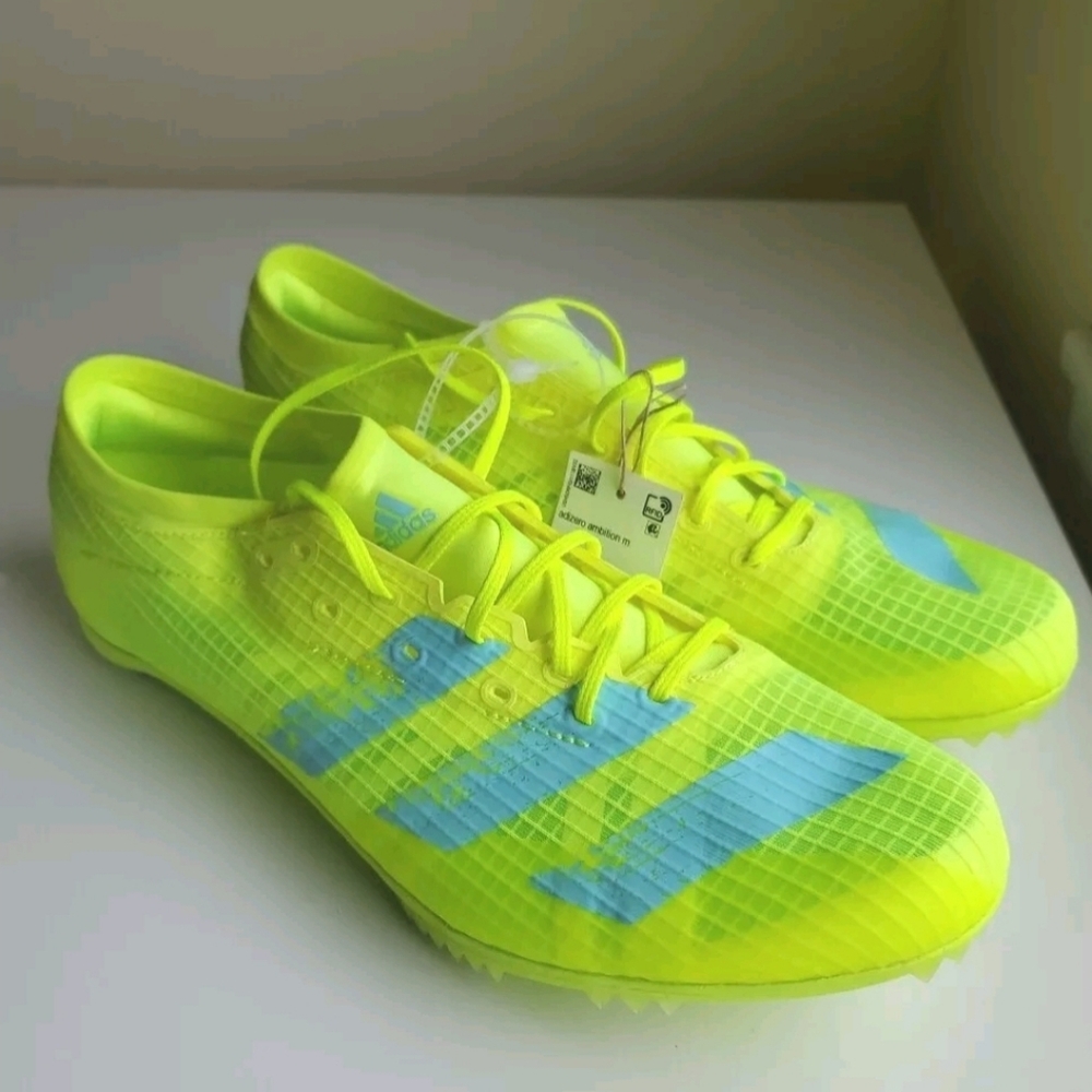 Adidas Adizero Ambition Men Size 12 Track and Field Running Shoes FW2247